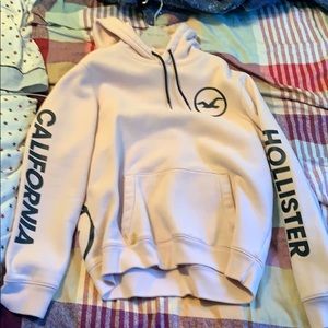 light pink hollister sweater